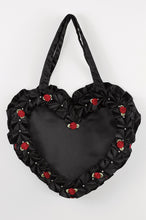 Load image into Gallery viewer, Pastel Heart Bag- Black