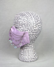Load image into Gallery viewer, Heart on a Chain Mask- Lavender