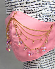 Load image into Gallery viewer, Heart on a Chain Mask- Pink