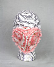 Load image into Gallery viewer, Sweetheart Mask- Rose Stripe