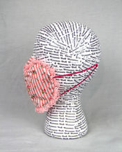 Load image into Gallery viewer, Sweetheart Mask- Rose Stripe