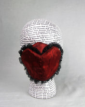 Load image into Gallery viewer, Sweetheart Mask- Ruby Red