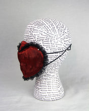 Load image into Gallery viewer, Sweetheart Mask- Ruby Red