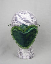 Load image into Gallery viewer, Sweetheart Mask- Emerald Green