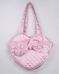 Sweetheart Tote Bag - Powder Pink