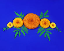 Load image into Gallery viewer, Cempasuchil (Marigold) Paper Flowers - Set of 5