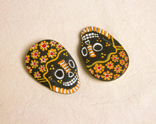 Load image into Gallery viewer, Calavera Pin or Magnet