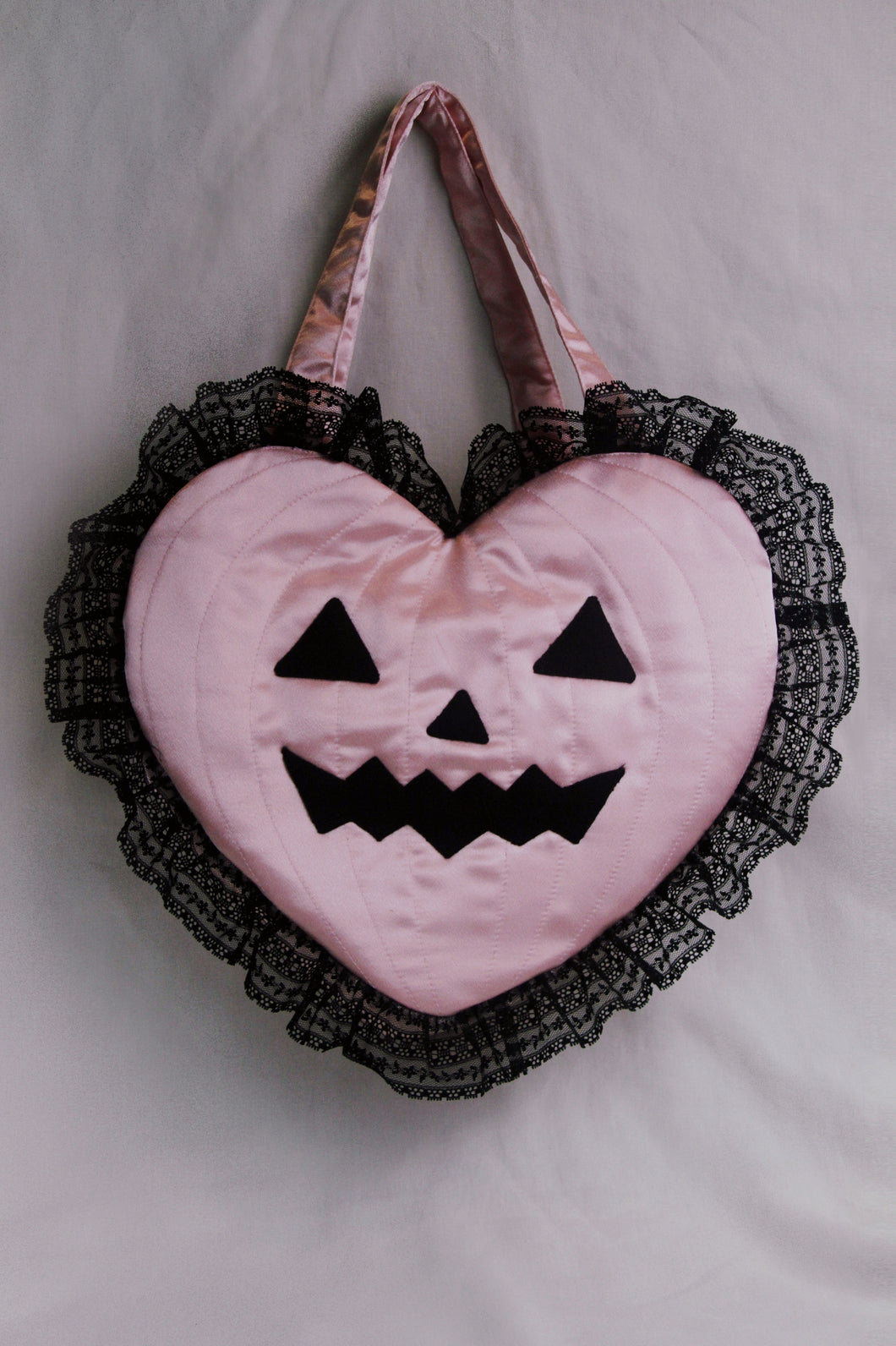 Pumpkin Tote- Powder Pink