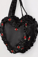 Load image into Gallery viewer, Pastel Heart Bag- Black
