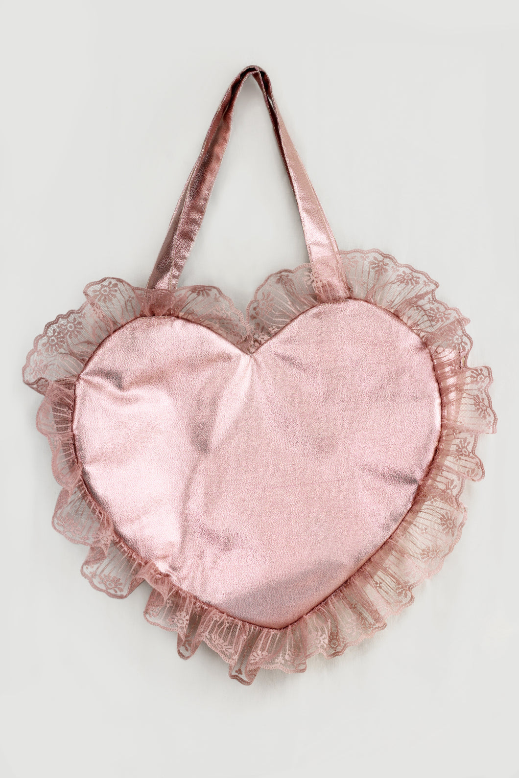 Heart Tote- Rose Gold