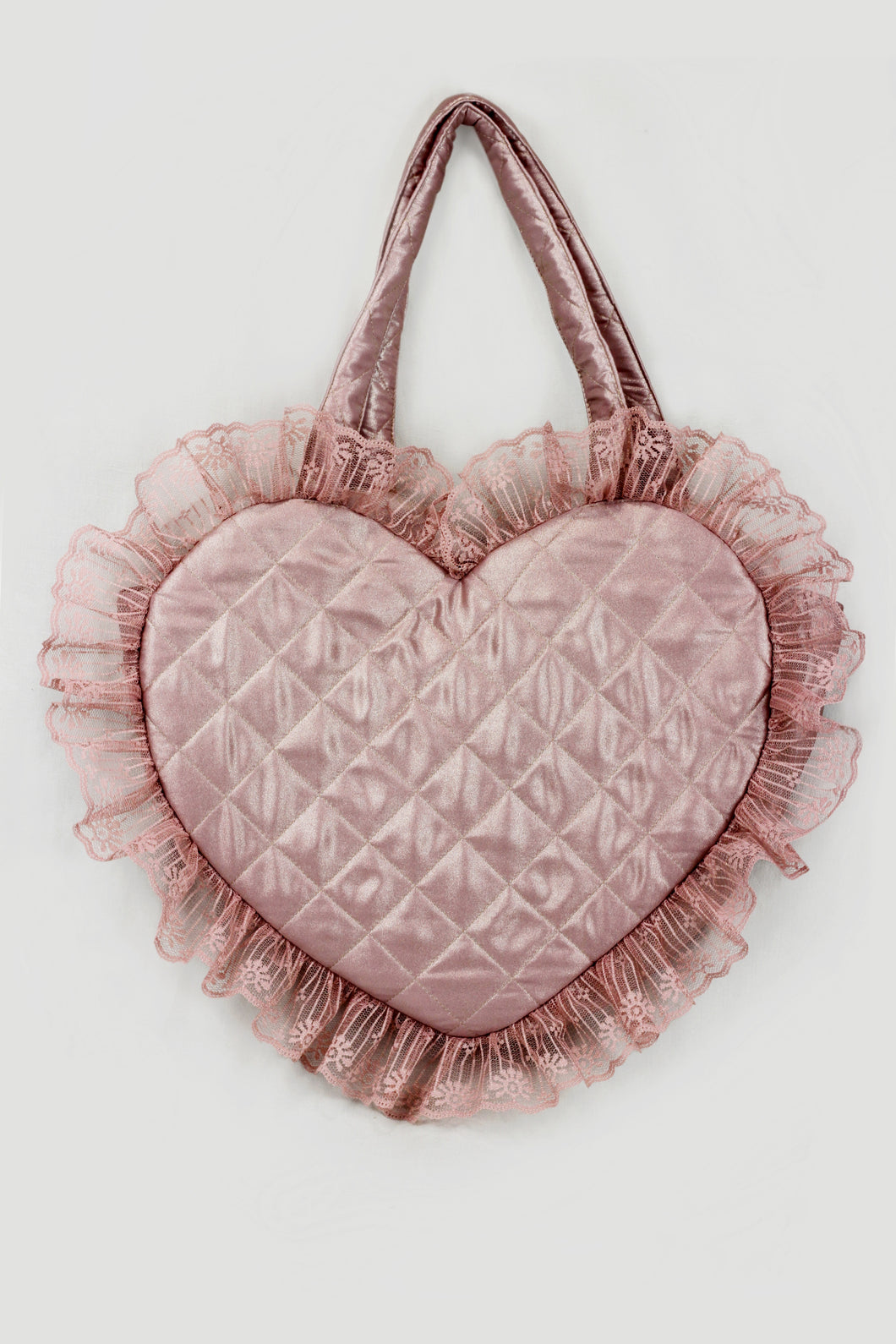 Heart Tote- Champagne Shimmer