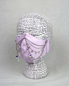 Heart on a Chain Mask- Lavender