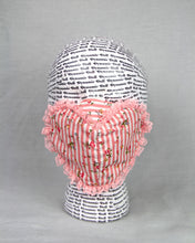 Load image into Gallery viewer, Sweetheart Mask- Rose Stripe
