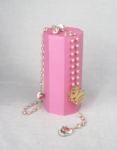 Load image into Gallery viewer, Rosa Necklace- Pink Pearl/White

