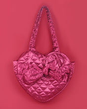 Load image into Gallery viewer, Sweetheart Tote Bag -  Raspberry Red
