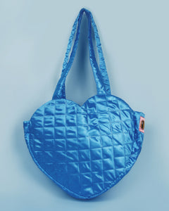 Sweetheart Tote Bag- Ocean Blue