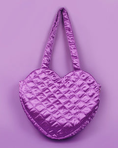 Sweetheart Tote Bag - Lilac Purple
