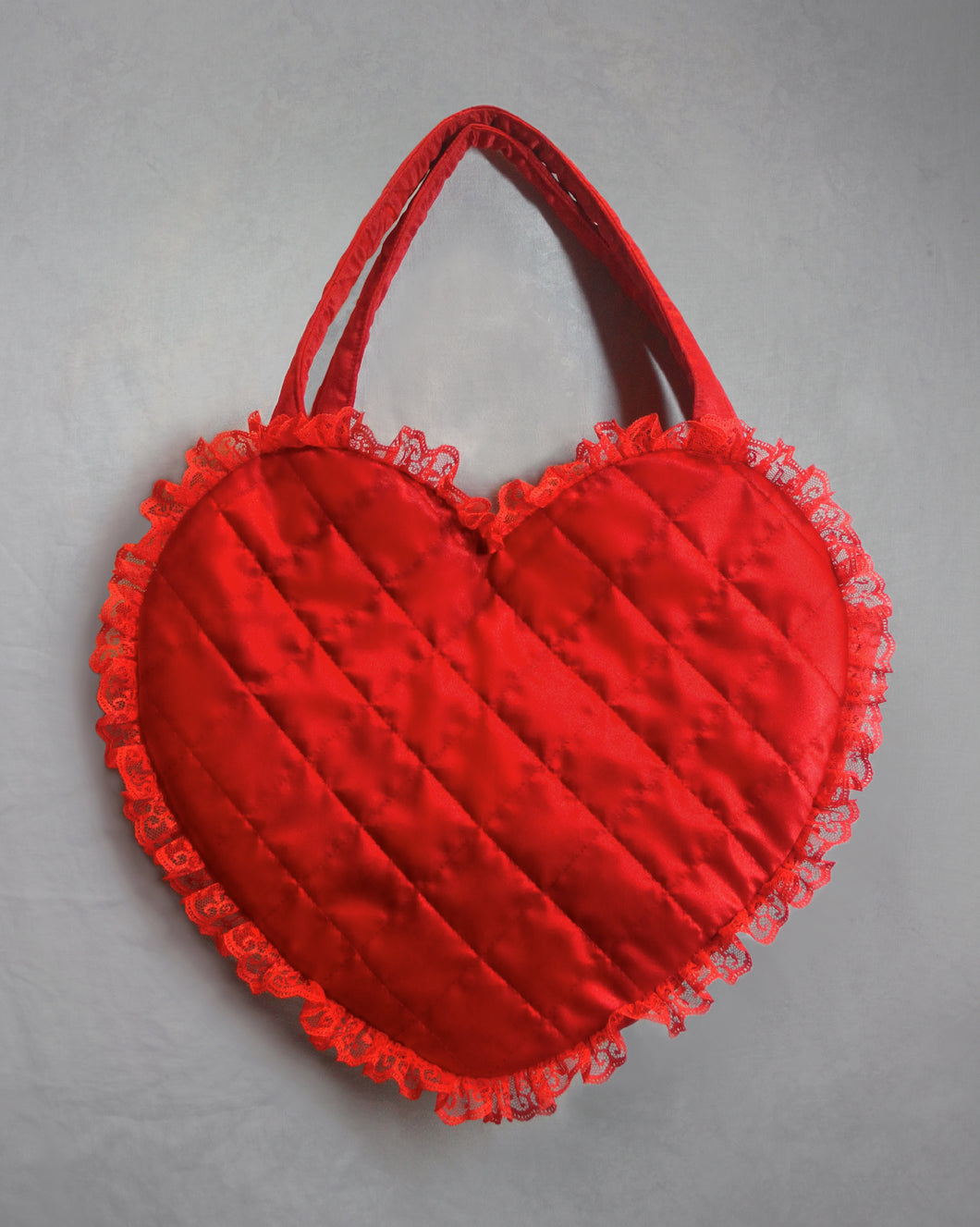 Heart Tote- Red – DYNAMIC DOLL
