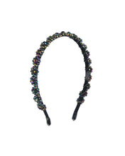 Load image into Gallery viewer, Susie Headband- Rainbow Black

