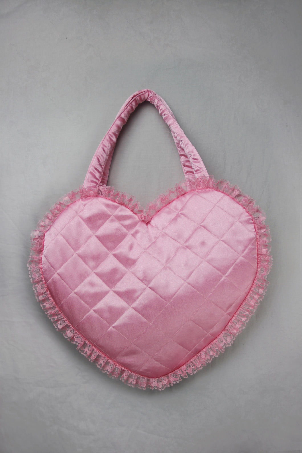 Heart Tote- Pink