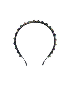 Susie Headband- Rainbow Black
