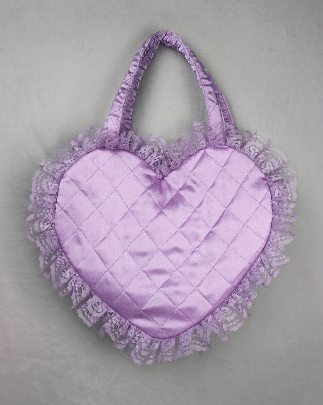 Heart Tote- Lilac