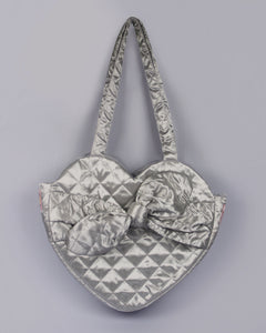 Sweetheart Tote Bag - Silver