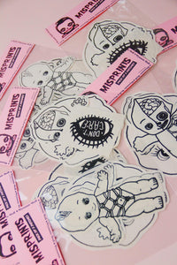 MISPRINTS | Pack of 5 Screenprinted Patches